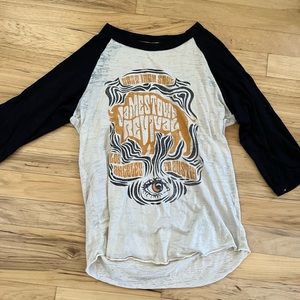 Alternative Brand Jamestown Revival Baseball Style Long Sleeve